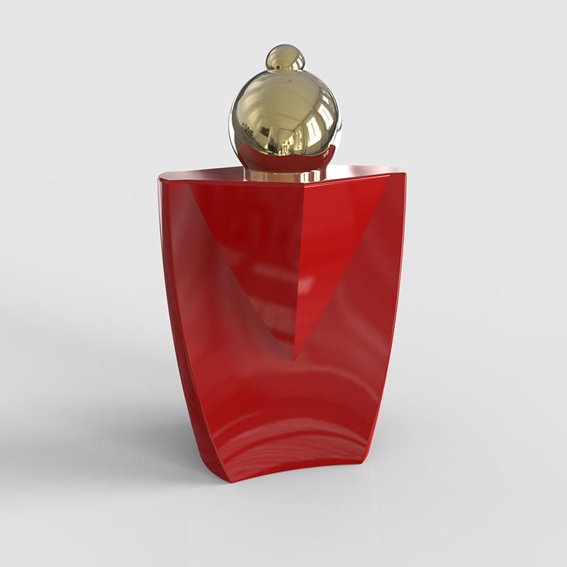 Popular 100ML glass bottles fashion design for perfume packaging supplier