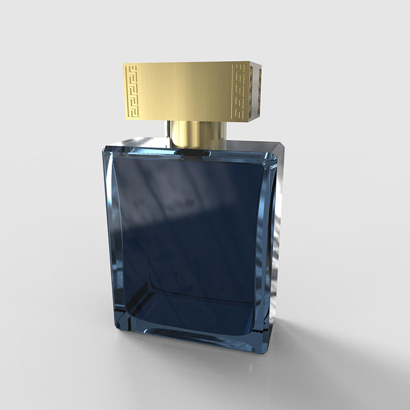 China factory 110ml rectangle perfume glass bottle