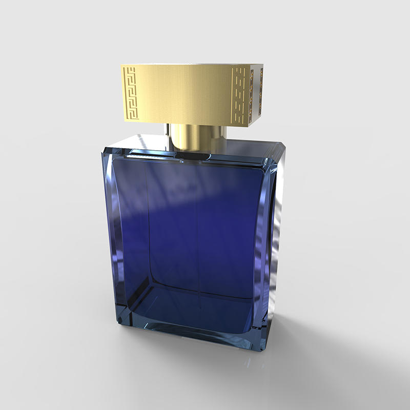 China factory 110ml rectangle perfume glass bottle
