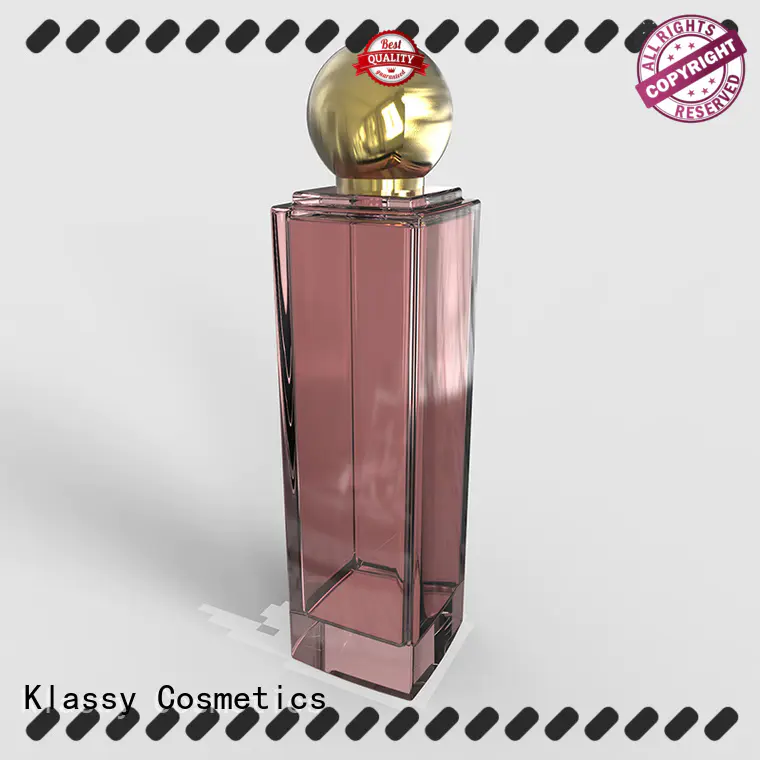 Klassy Cosmetics 100ml perfume bottle ABS lid perfume package