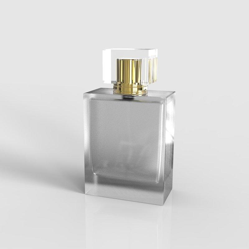 Manufacturer luxury rectangle shape perfume bottles