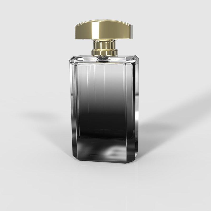 Luxury style for male and femal crimp perfume bottle