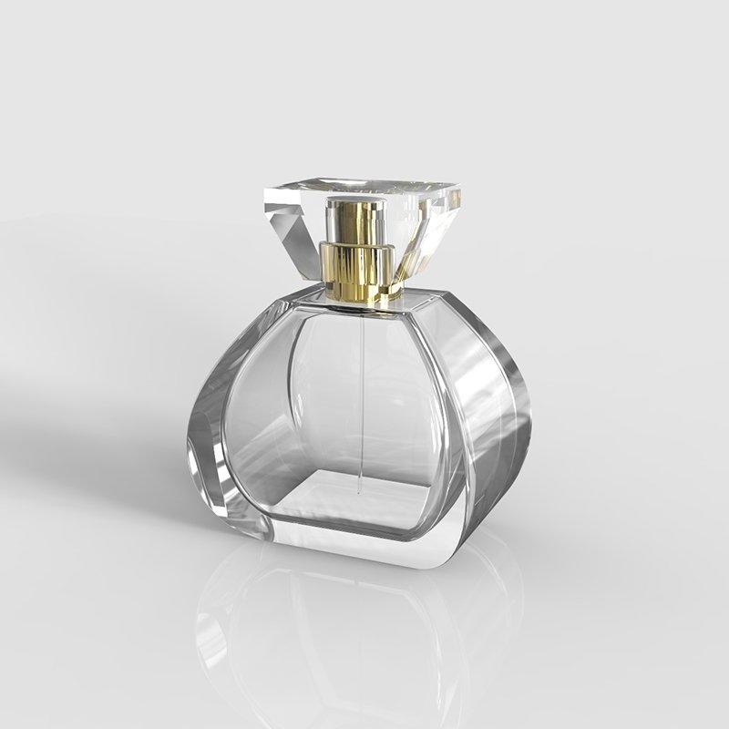 Manufaturer easy-taking first-class glass perfume bottle with surlyn cap