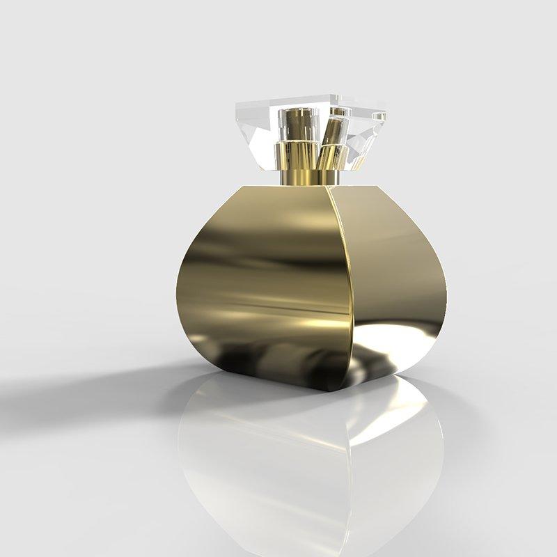 Manufaturer easy-taking first-class glass perfume bottle with surlyn cap