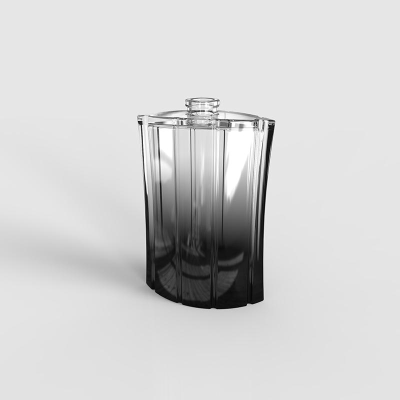 Unique design 100ml perfume bottle with selection cap