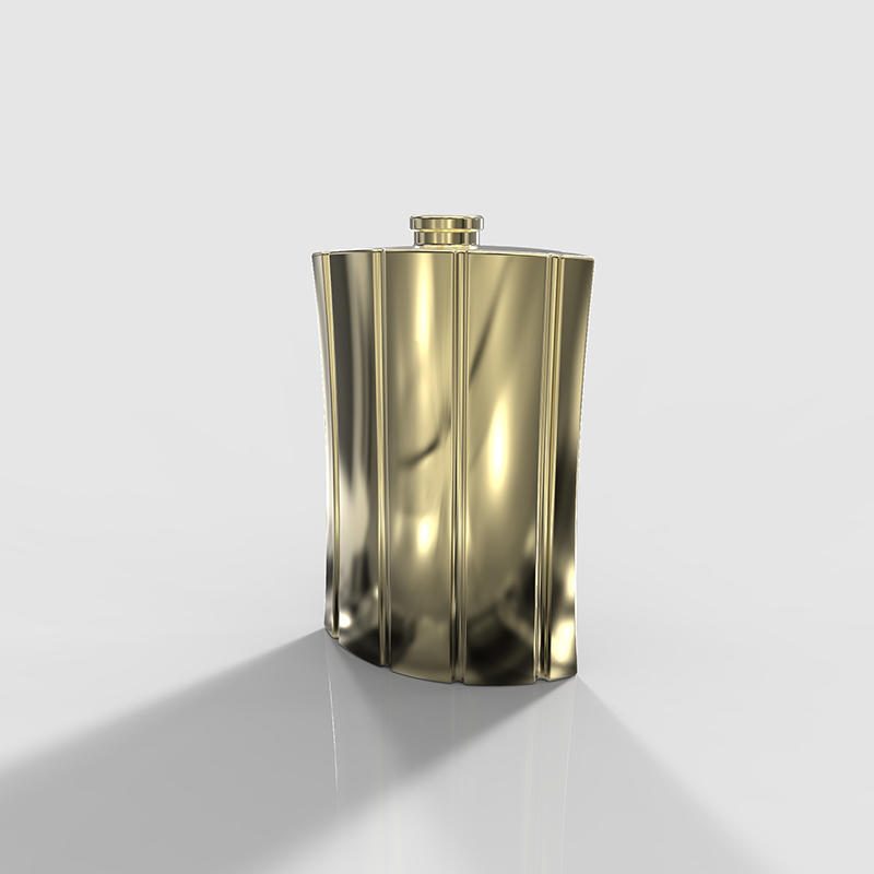 Unique design 100ml perfume bottle with selection cap