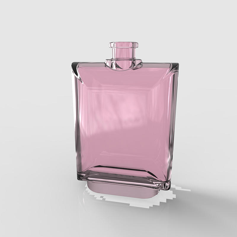Hand poshing 100ml color coating perfume packaging bottle China