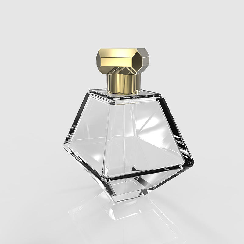 110ml Shinny super  glass perfume bottle for men and women