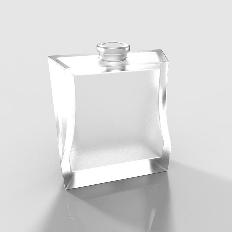 Unique Shape 100ml special super glass perfume bottle China