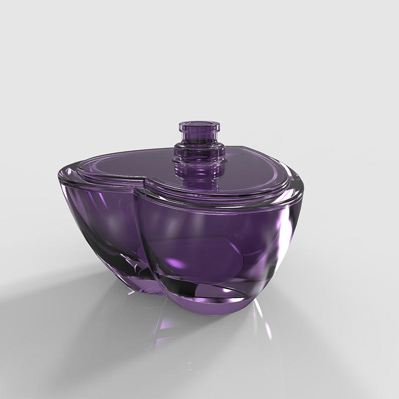 Lovely special small true heart shape perfume bottle for women