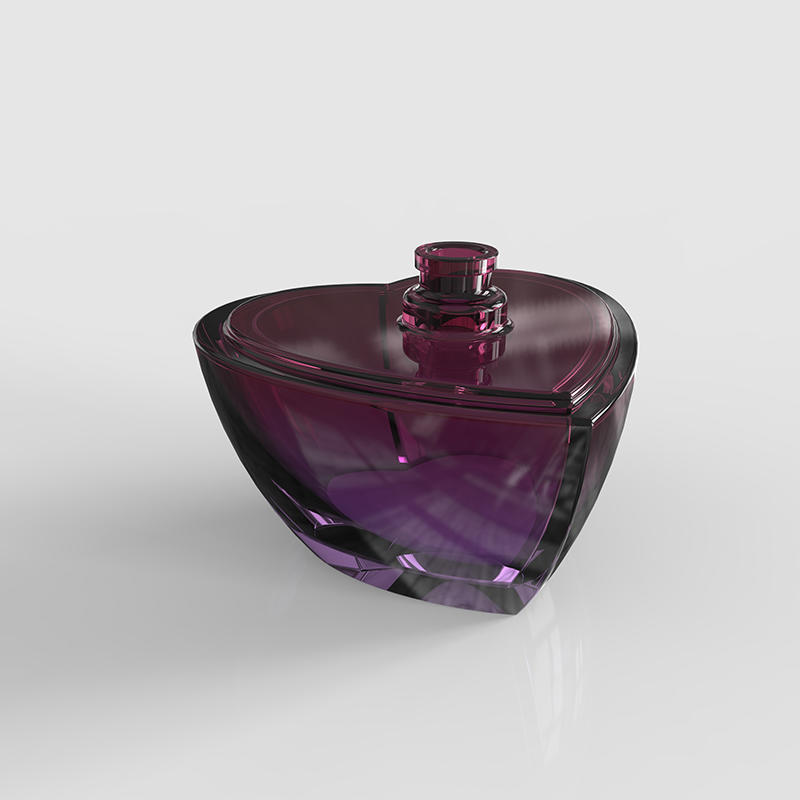 Lovely special small true heart shape perfume bottle for women