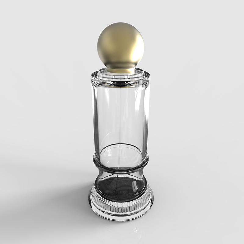 OEM customized hand polishing glass Perfume Bottle 100ml