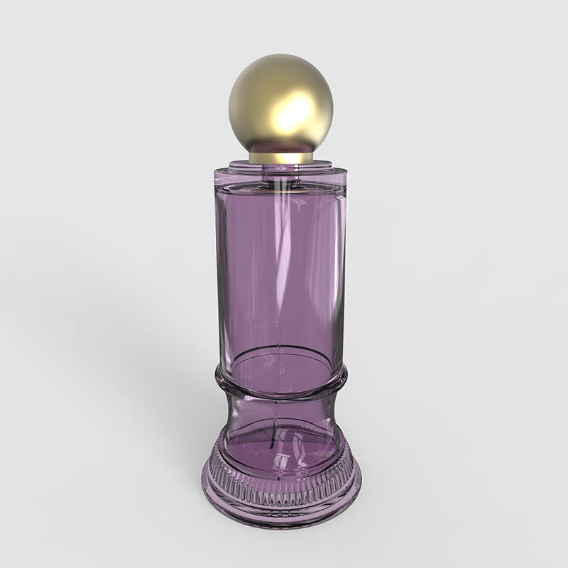 OEM customized hand polishing glass Perfume Bottle 100ml