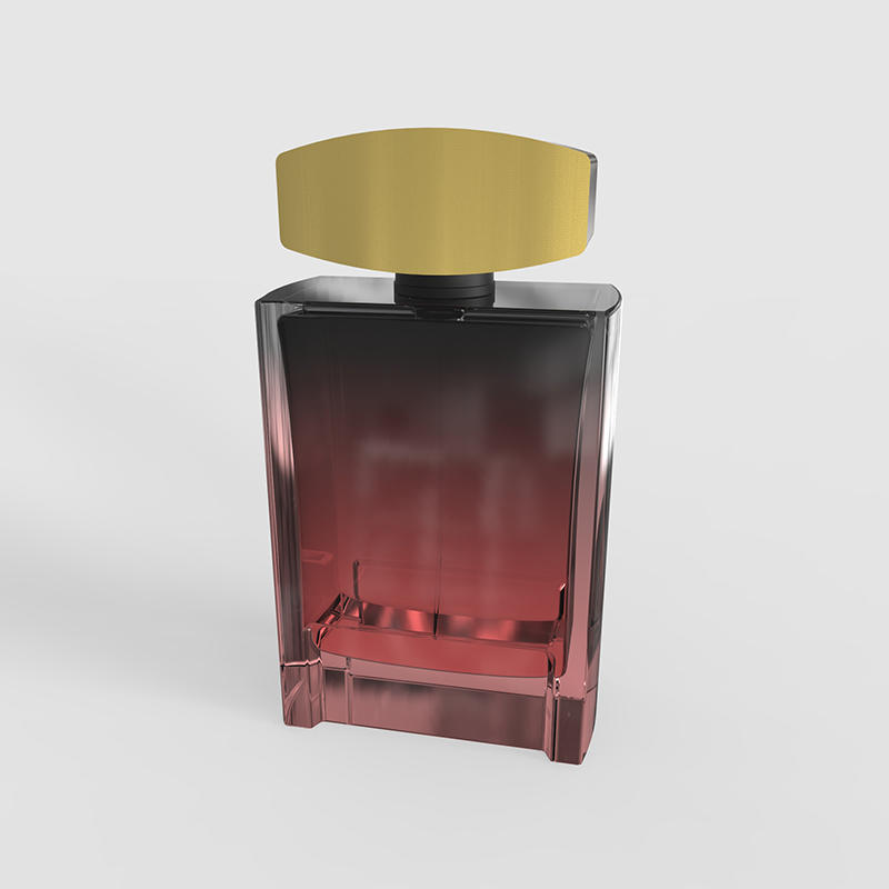 Manufacturer OEM first class rectangle glass  perfume bottle