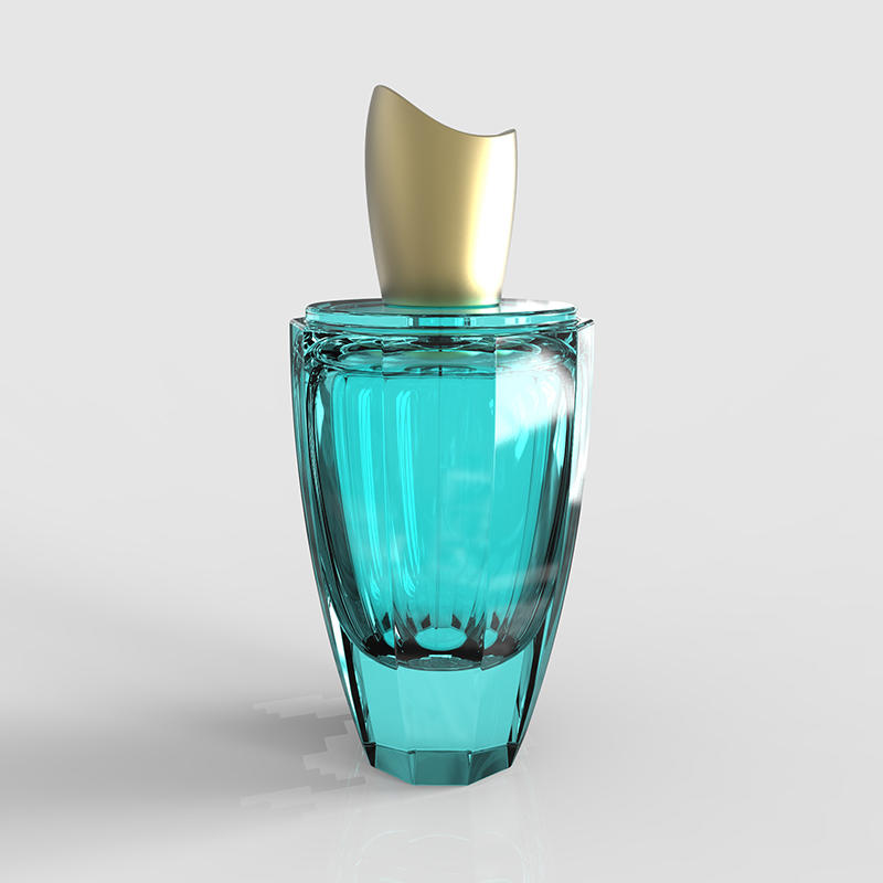 Manufacturer  first-class super white glass perfume bottle