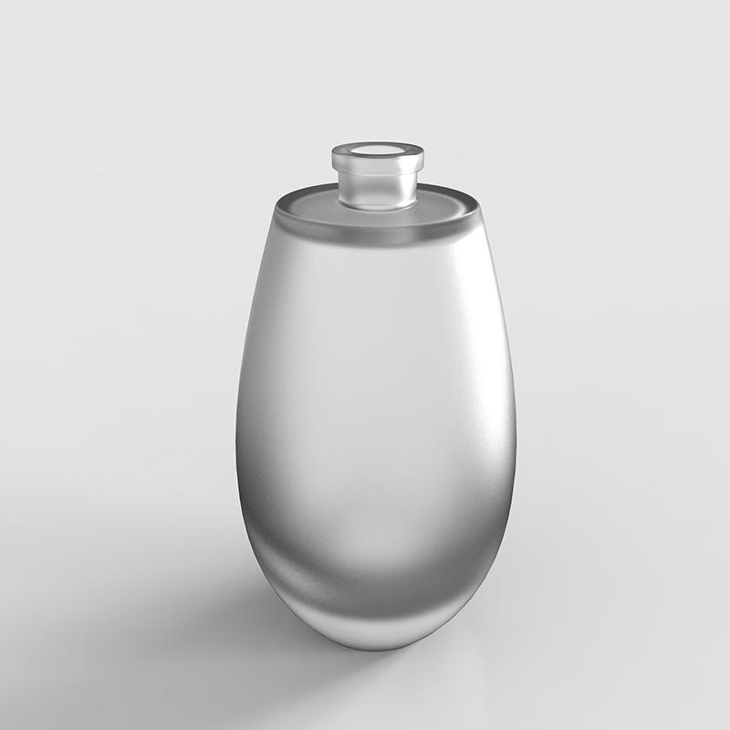 OEM customized Oval water drop 100ml perfume bottle