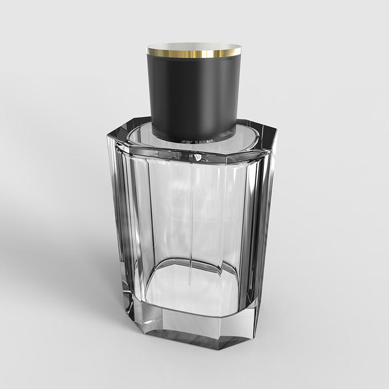 Luxury sprayer perfume bottle polished by hand