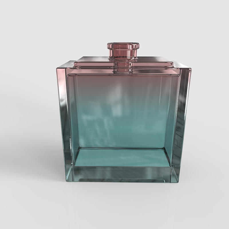 China perfume packaging 110ml rectangle shape bottle