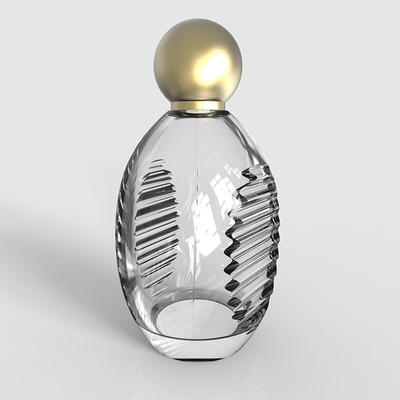 High Quality Special design perfume bottle with zamac cap