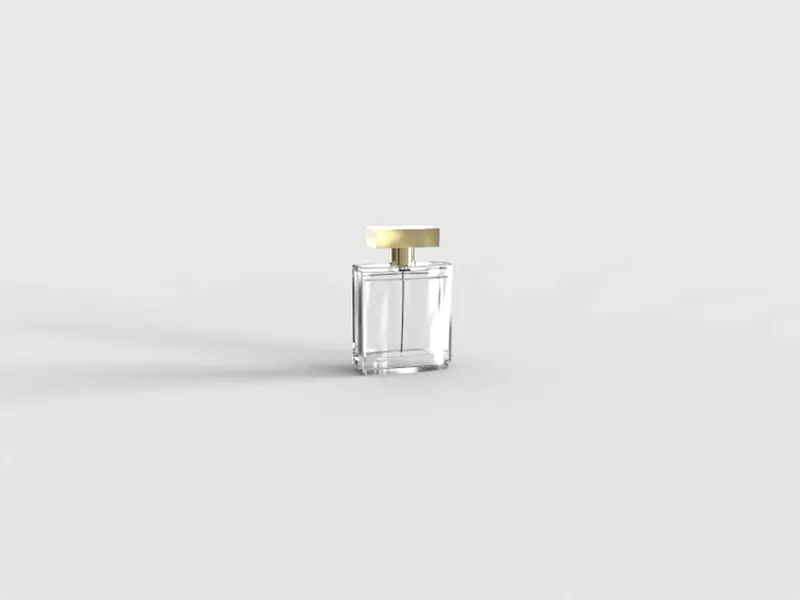 Elegant Rectangle Perfume Bottle