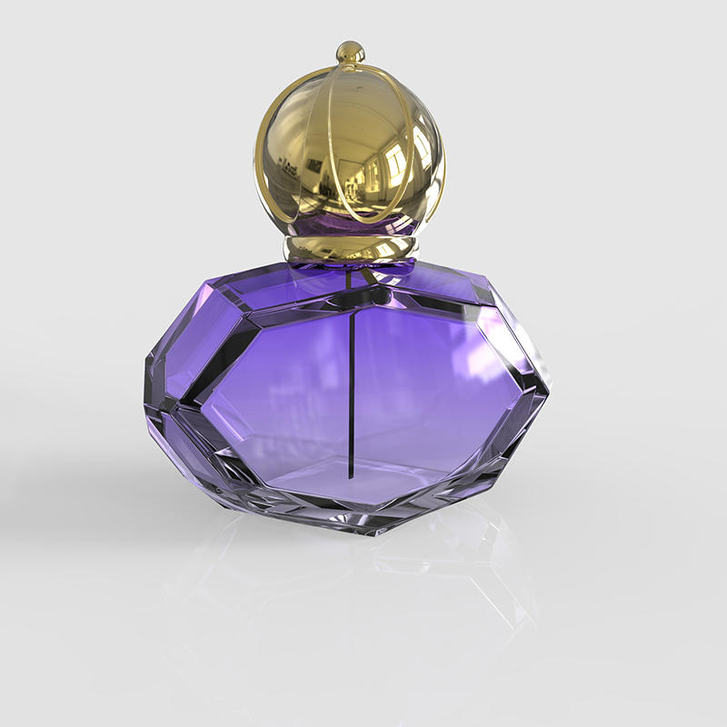 OEM customized luxury design 55ml perfume bottle