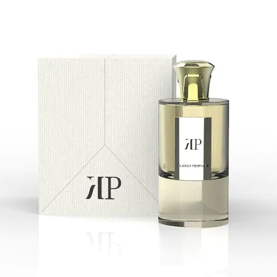 Hot sale round shape perfume bottle with zamac lid