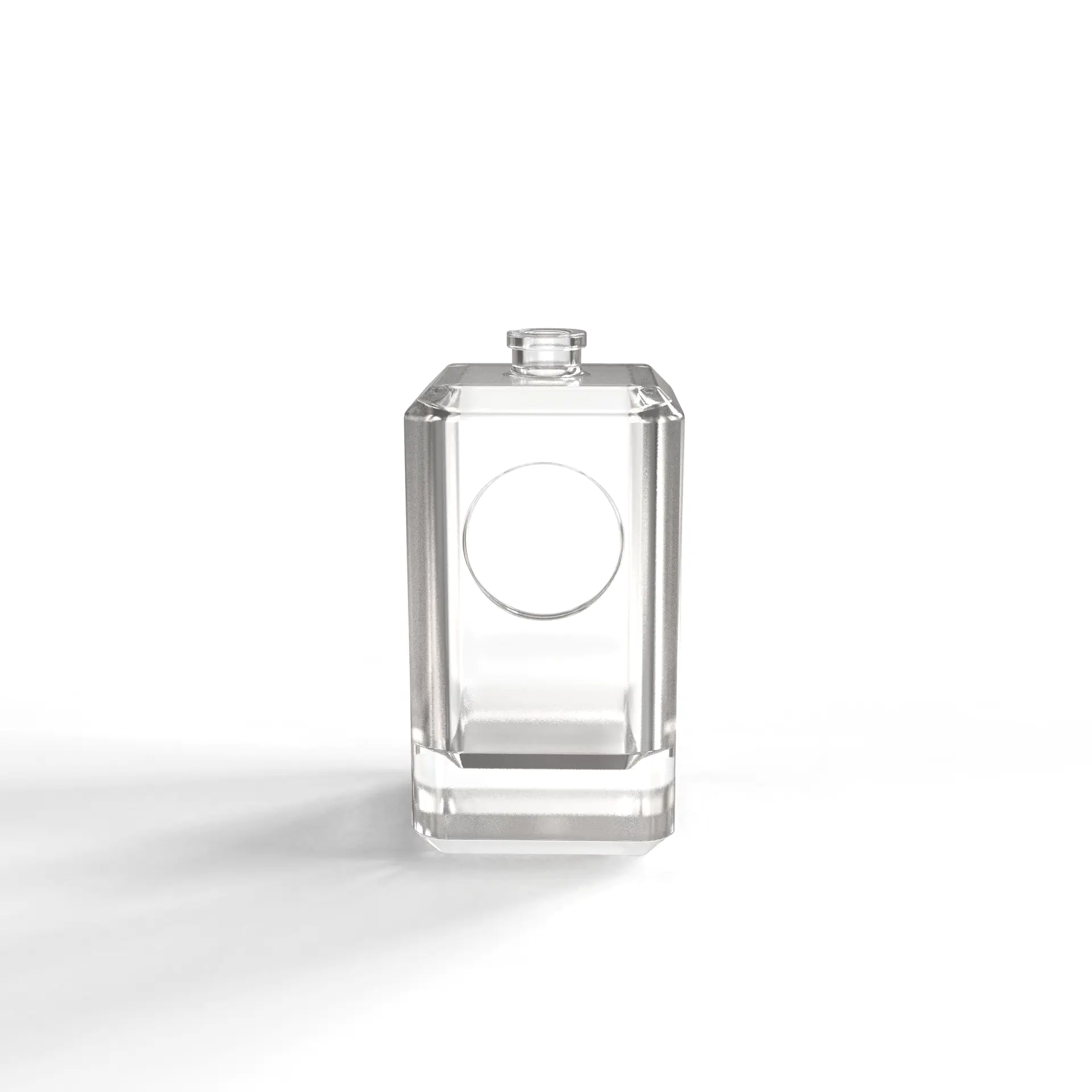 Wholesale 100ml Square Well-Built Glass Bottle From China-Klassy Cosmetics