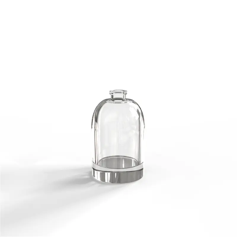 Elegant shinny round sprayer perfume bottle