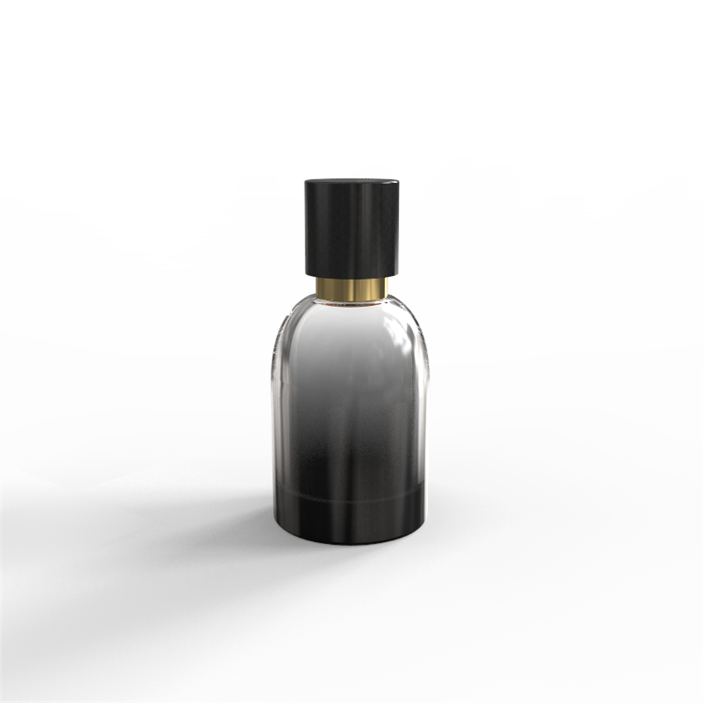 Elegant shinny round sprayer perfume bottle