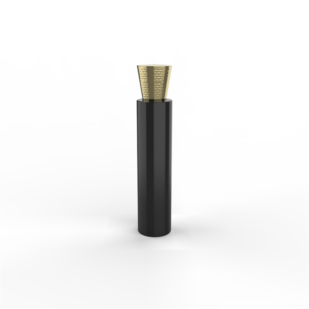 Luxury style perfume bottle for unisex perfume with zamac cap