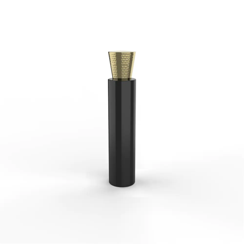 Luxury style perfume bottle for unisex perfume with zamac cap