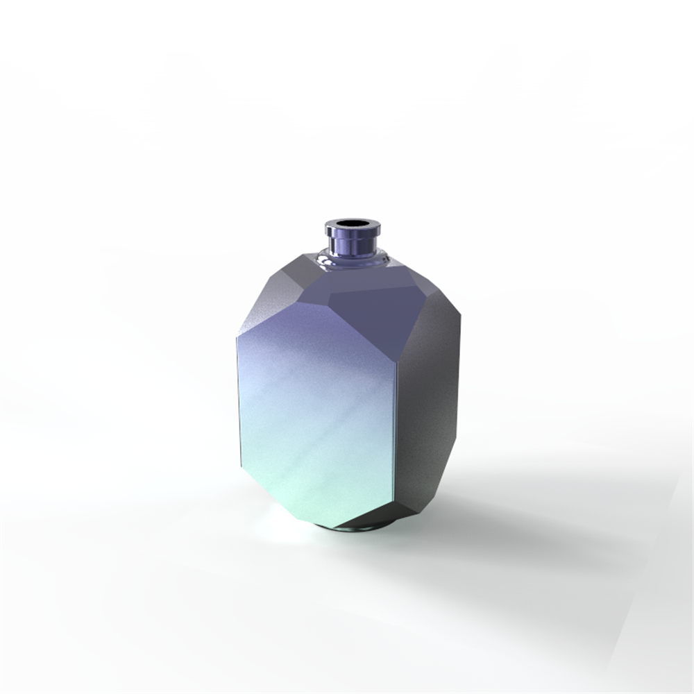 Exclusive Hand polished perfume bottle for niche brand