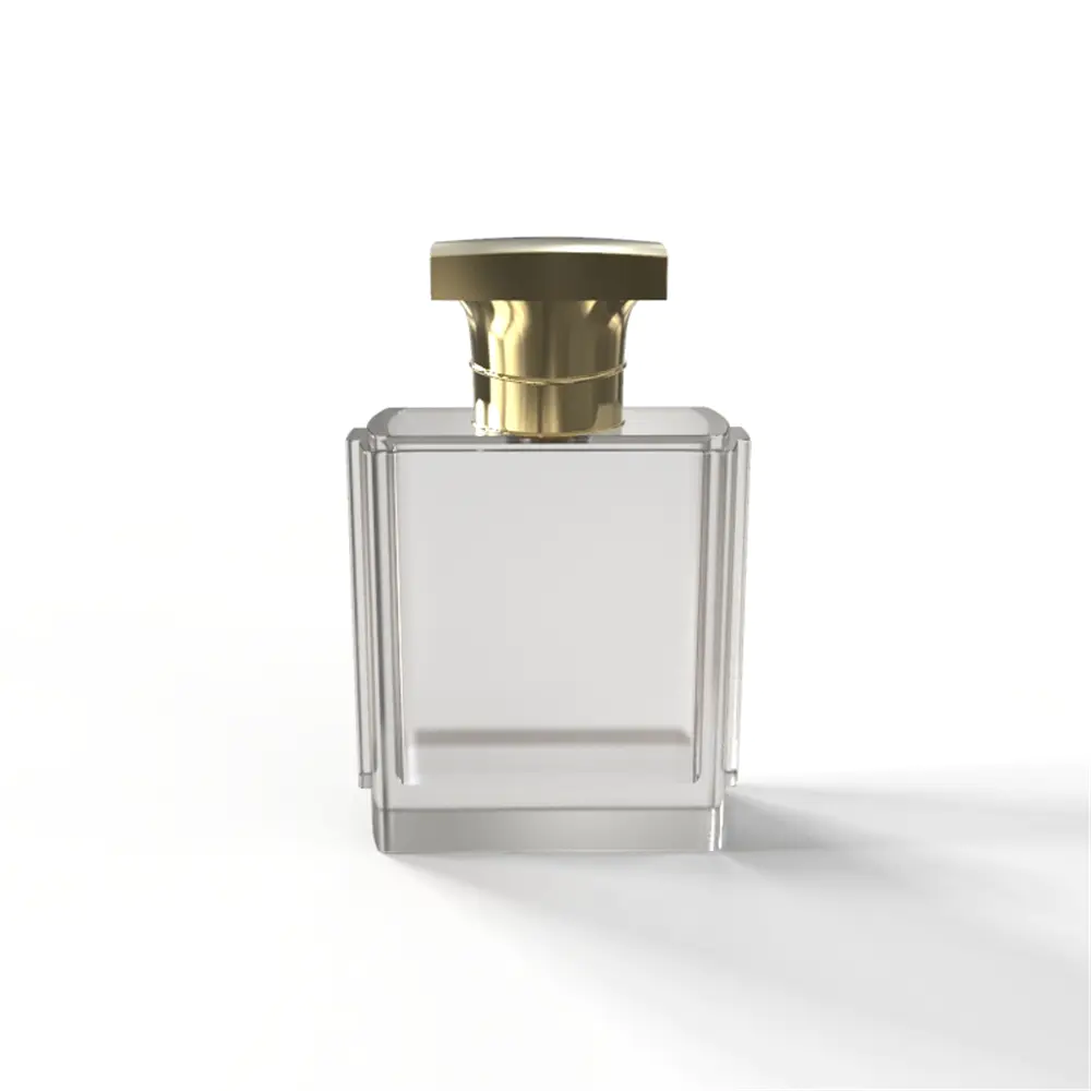 Manufaturer  first-class super white glass perfume bottle