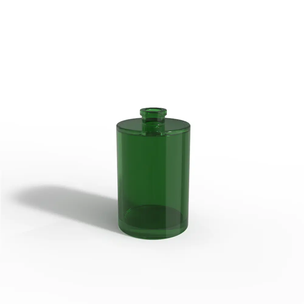 Regular Cylinder transparent glass bottle For Fragrance