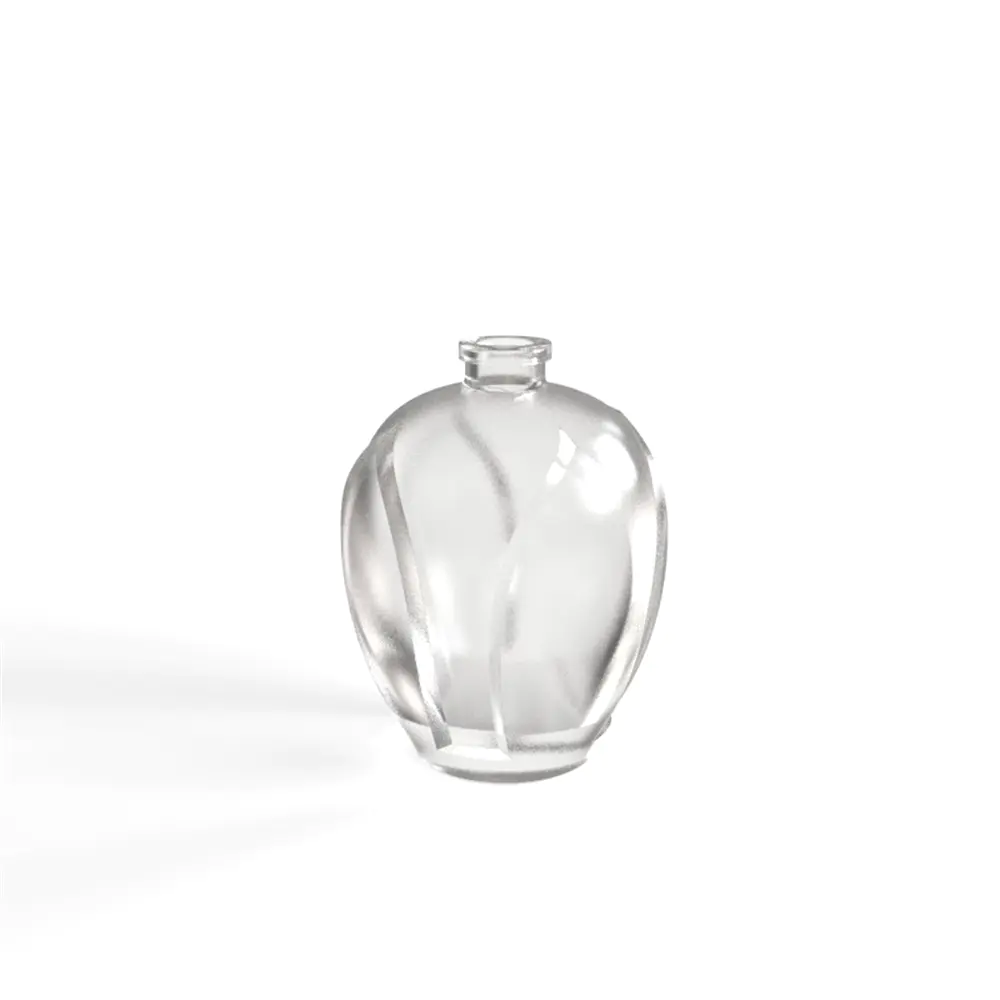 Super clear glass perfume bottle manufacturer private label