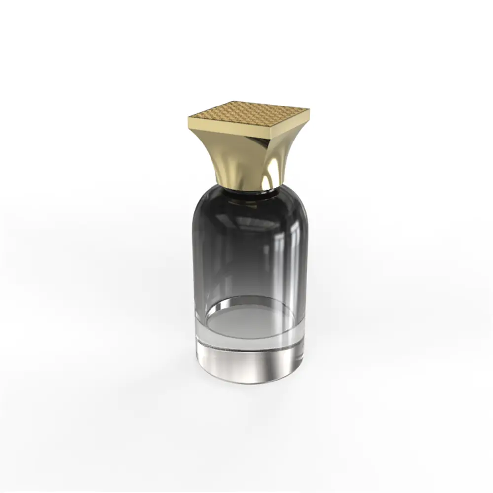 Shiny Polishing Round Empty Perfume Bottle OEM Supplier