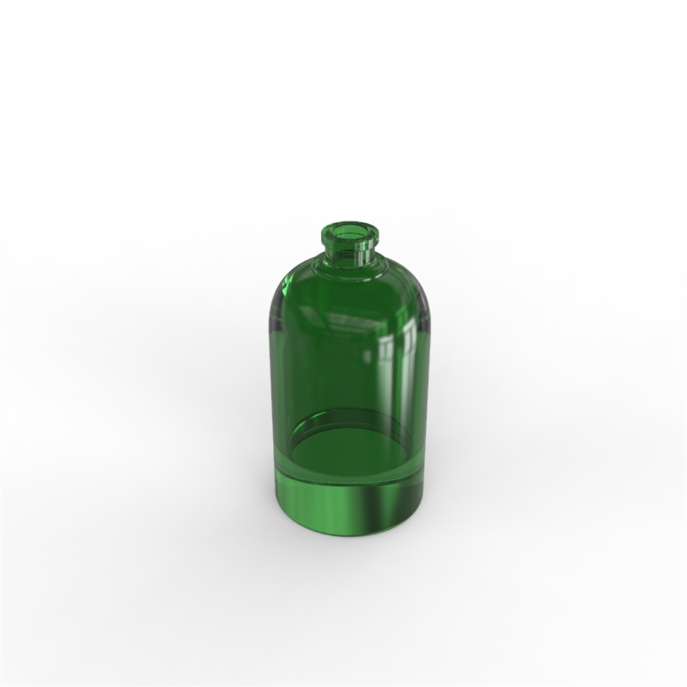 Shiny Polishing Round Empty Perfume Bottle OEM Supplier