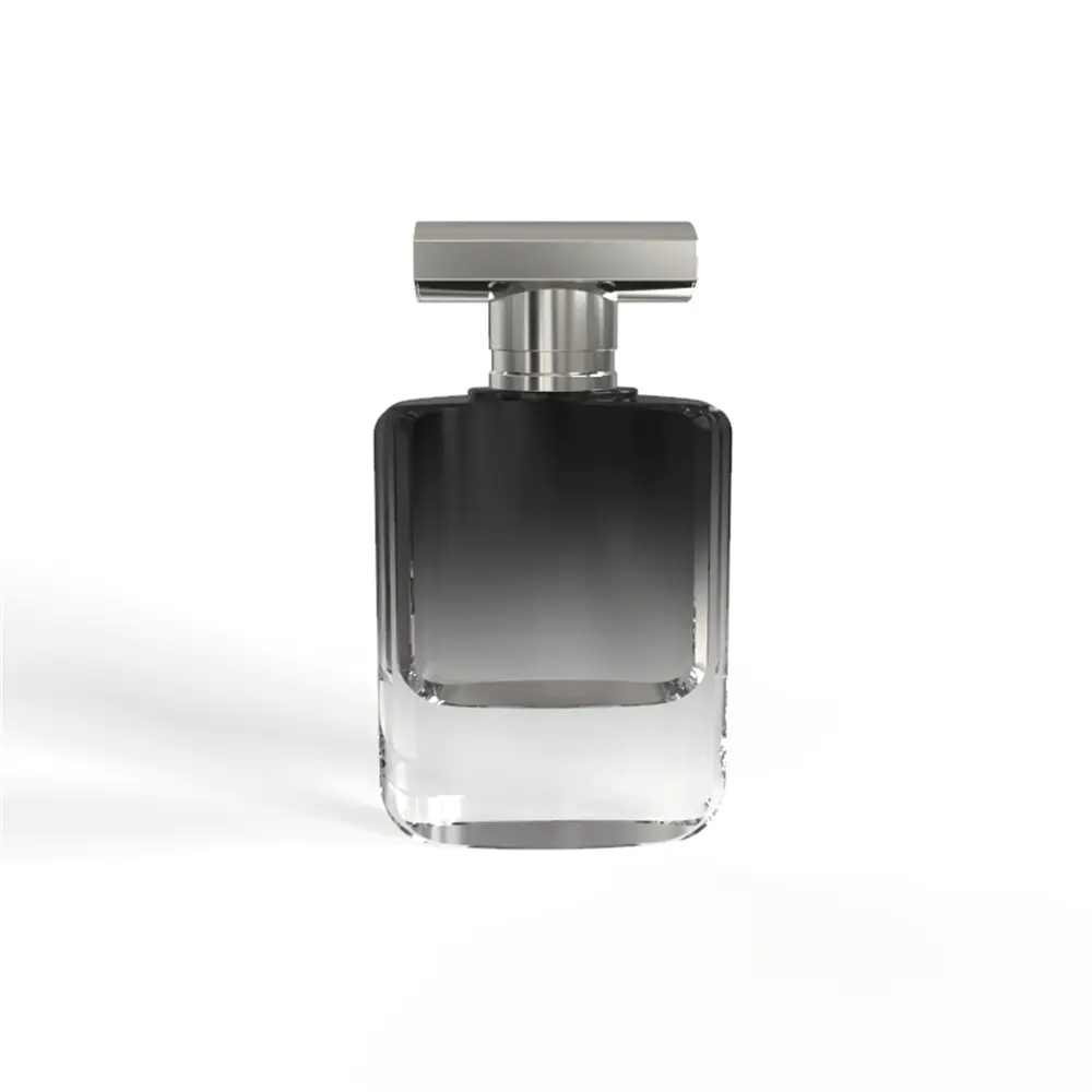 Black colored high grade aroma glass bottle of best perfume