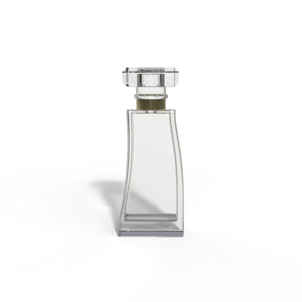 Unique design painted glass bottle for perfume brands