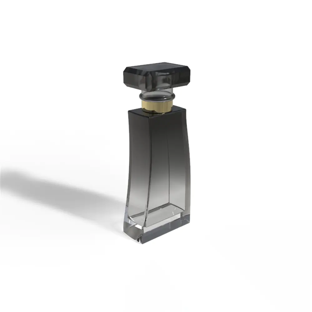 Unique design painted glass bottle for perfume brands