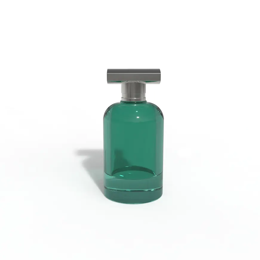Amazing Cylinder 100ml Glass Perfume Fancy Bottle