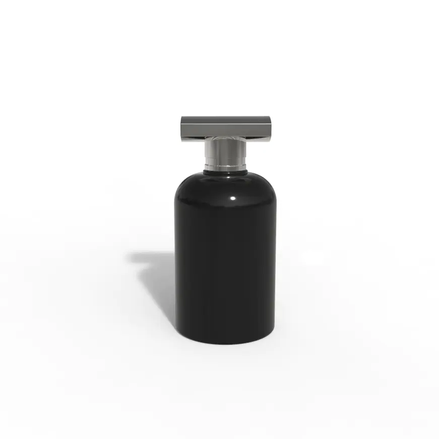 Amazing Cylinder 100ml Glass Perfume Fancy Bottle
