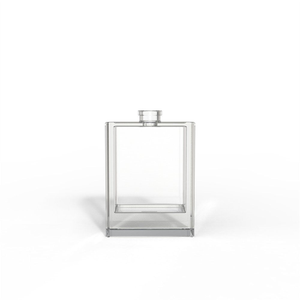 50ml pure hand polishing glass crystal Bottle For Perfume