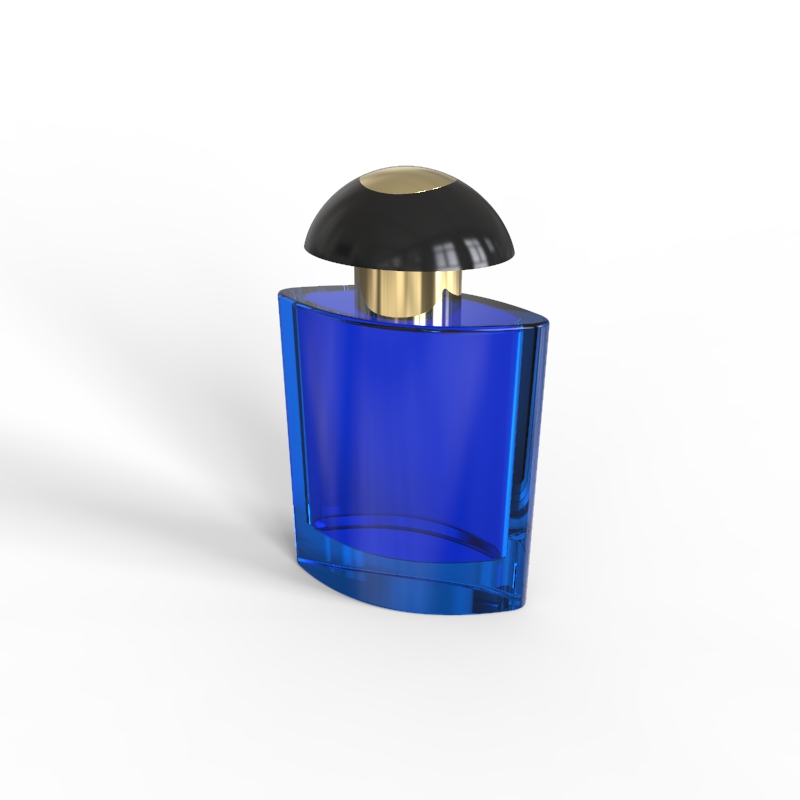 Manufaturer first-class super white glass perfume bottle