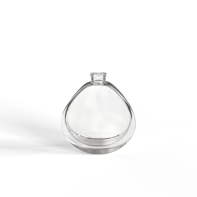 Water Drop shaped perfume bottle with ABS cover FEA15