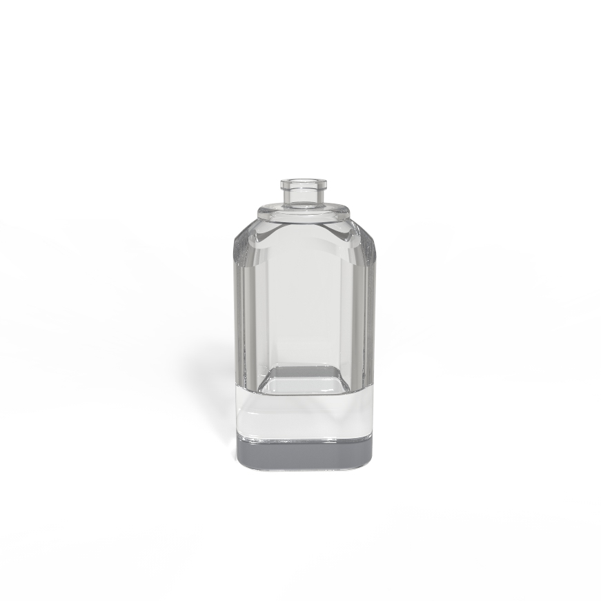 Custom Made Clear Perfume Glass Bottle High Quality