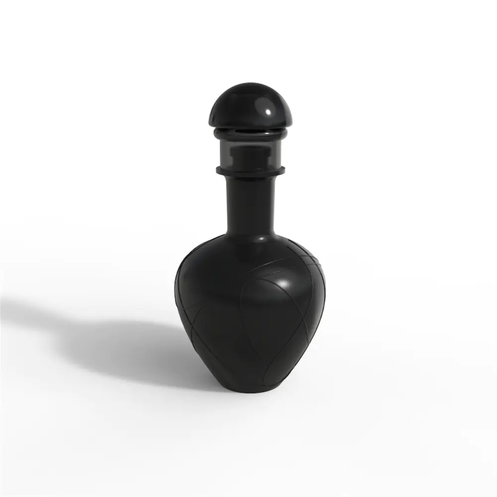 Hot selling 50ml small Visa shaped bottle for women perfume