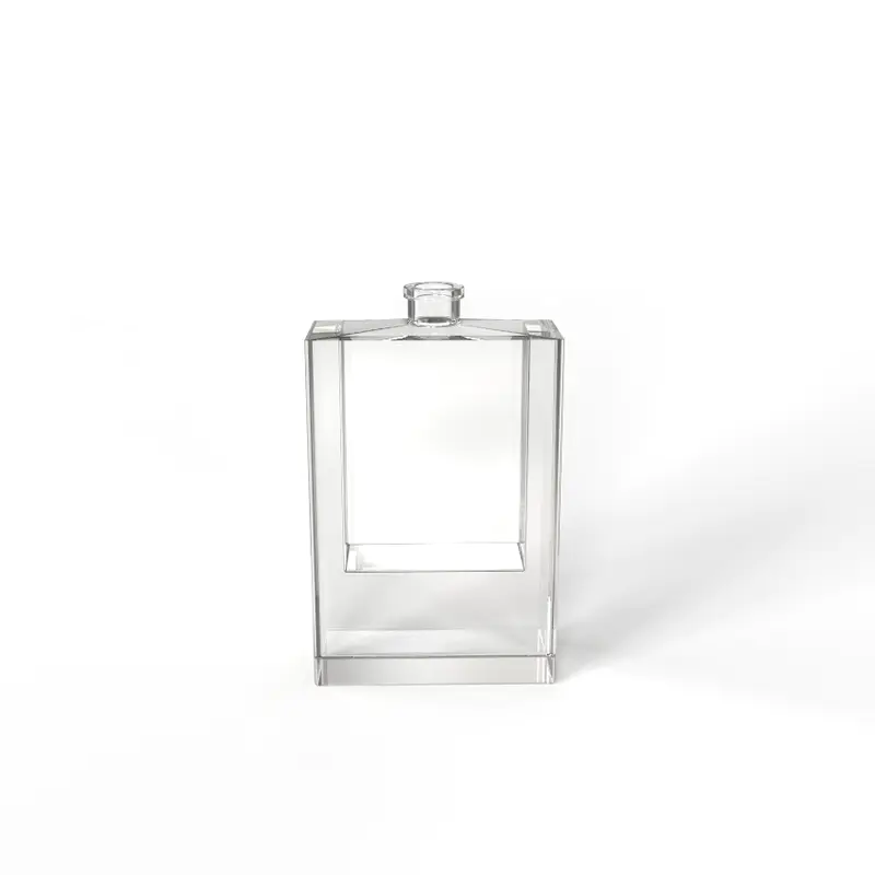ABS cover Classical rectangle 50ml empty bottle for perfume