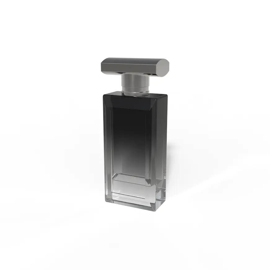 Manufacturer Rectangle 50ml Glass Bottle of French Fragrance
