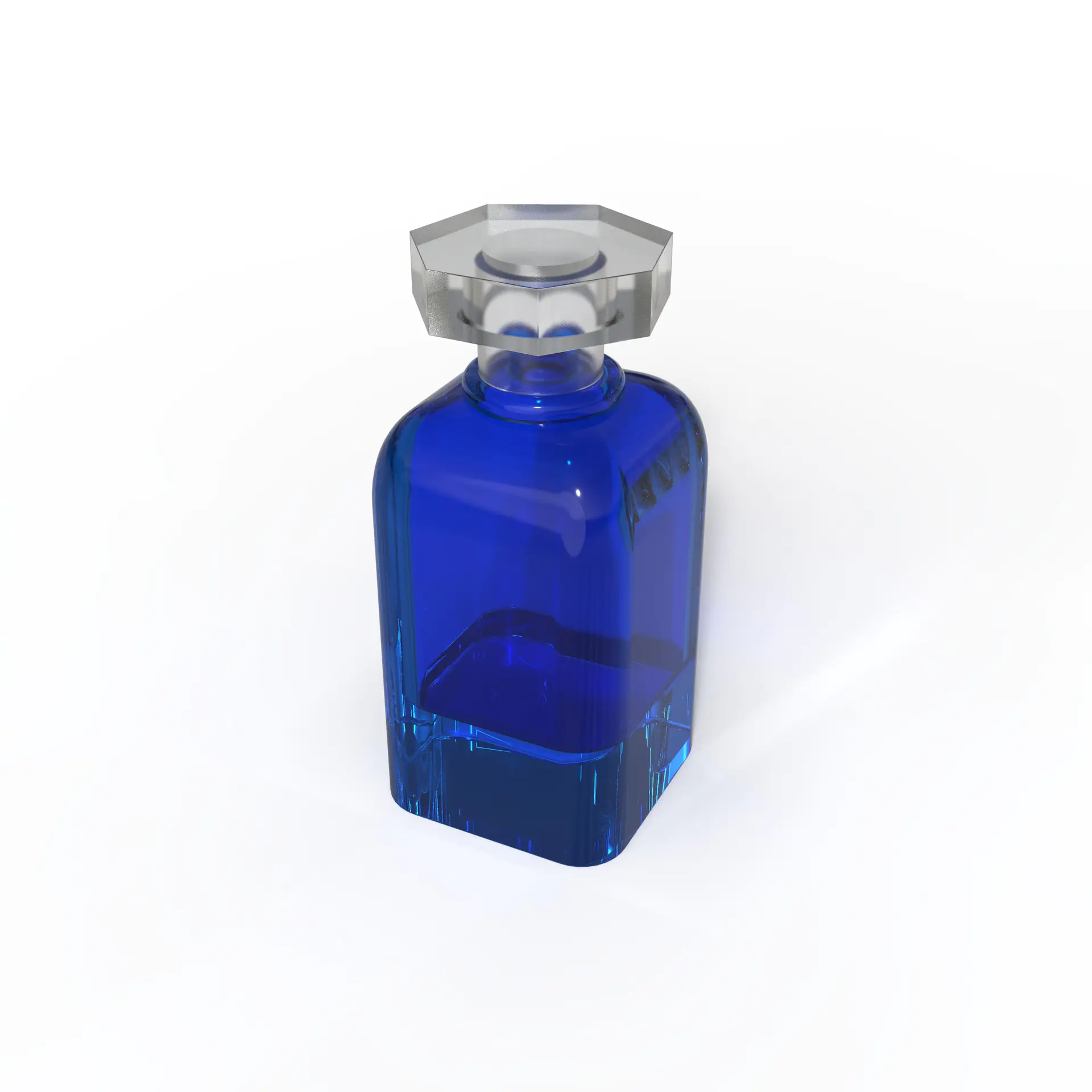 Masculine Perfume Glass Bottle Crystal